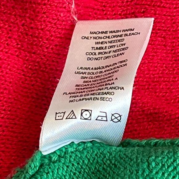 To Be Jolly Elf Yourself Ugly Christmas Sweater Size Large - Picture 6 of 6